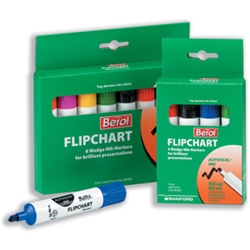 Flipchart Marker Assorted [Pack 8]